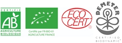 demeter, biodynamie, ecocert, bio